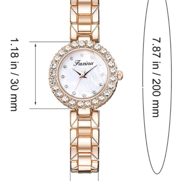 Crystal Watch And Bracelet Set - Picture 5 of 5